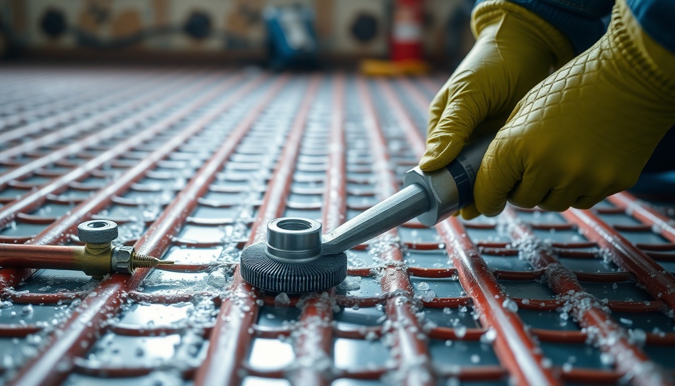 Méthodes efficaces pour désembouer un plancher chauffant