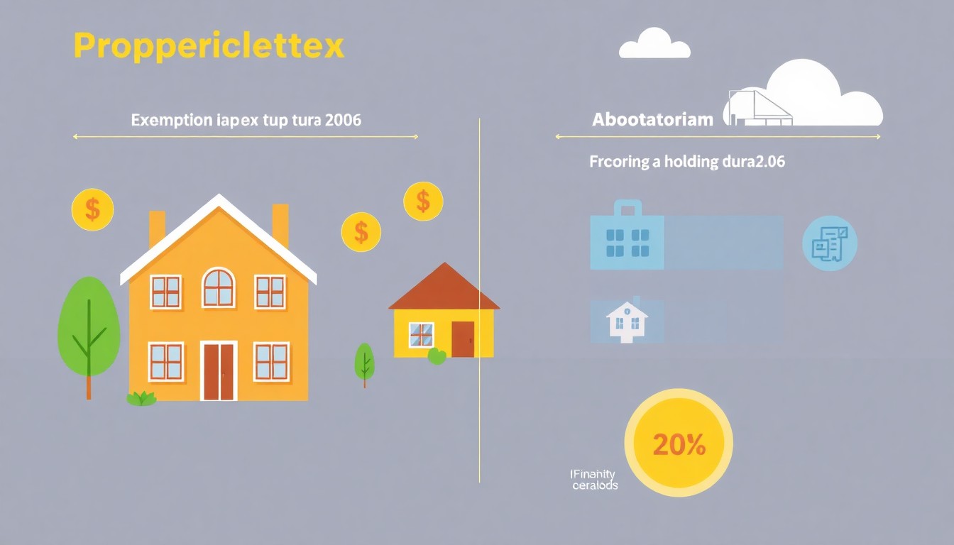 Abattements et exonérations pour durée de détention