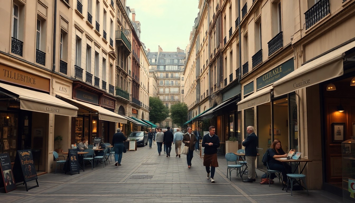 Saint-germain-des-prés 6e  le chic intellectuel au prix fort