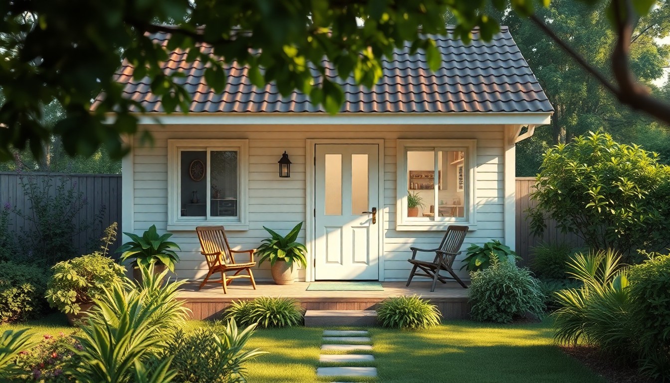 Pourquoi choisir une petite maison avec jardin 