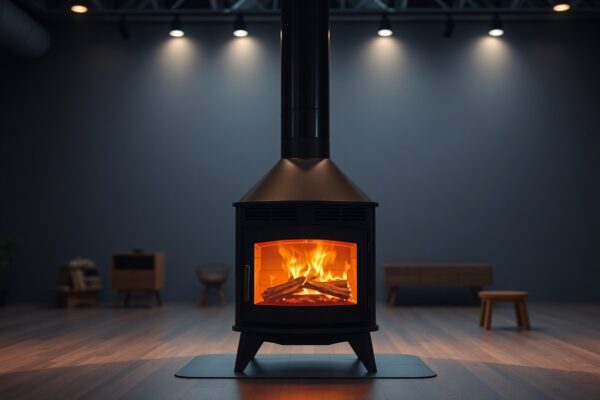 Poêle à bois à ventouse : chauffage efficace sans cheminée (guide expert 2025)