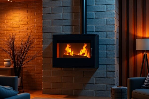 Poêle à bois suspendu mural : gagnez en style et en chaleur (avis expert)