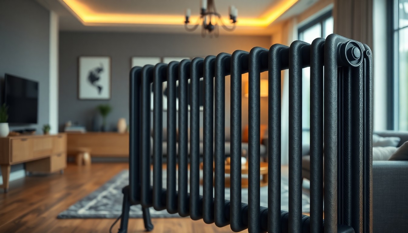 Radiateur électrique en fonte : guide complet pour un chauffage confortable, design et économe